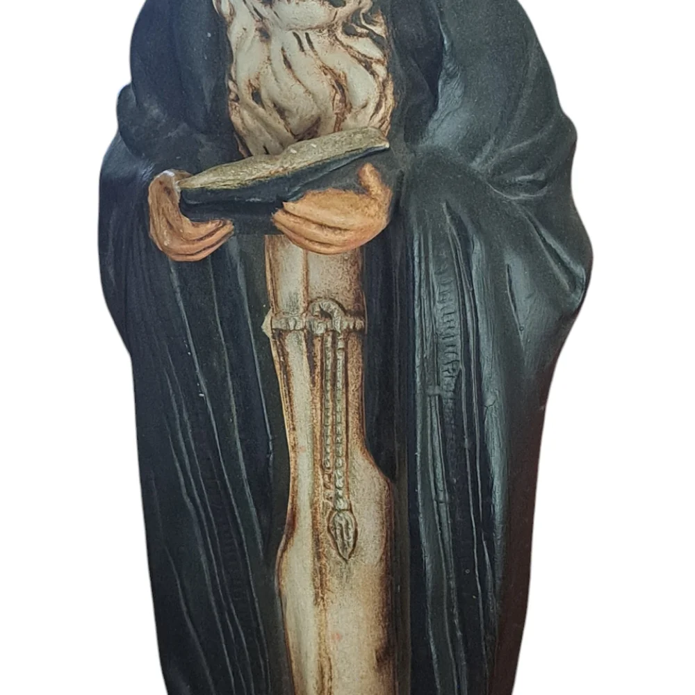 Rabbi Praying/Reading Figurine Yozie Mold Ceramic Vintage - Picture 13 of 14